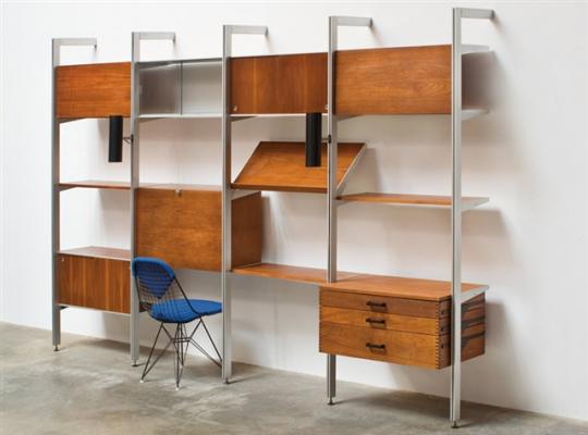 George Nelson, CSS unit (1958_ estimated at $4,000 - 5,000, sold for $15,000