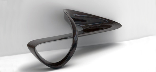 West Bench by Amanda Levete/Future Systems - Established & Sons