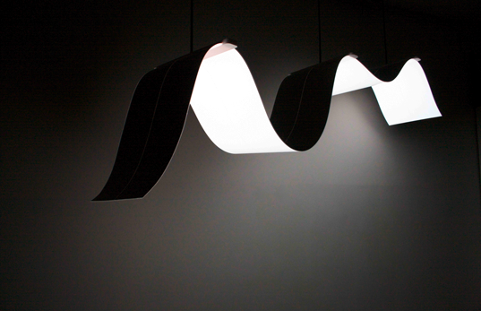 Large Paper Landscape Light by Marcus Tremonto -Treluce Studios NYC