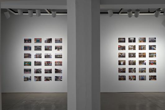 'Lebbensmittel or Syracuse In and Out' by Benjamin Faga at The Warehouse Gallery [photo: David Broda]