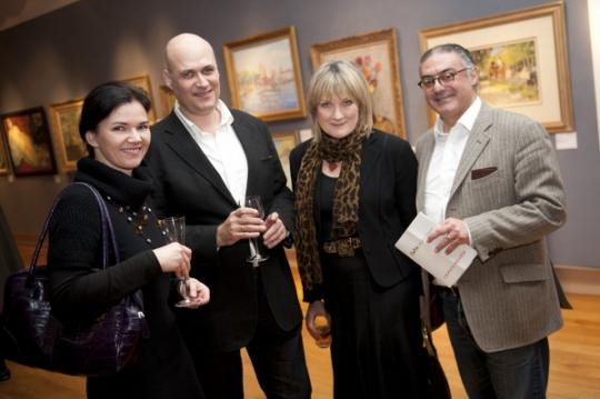 Edwin Heathcote, Christina Heathcote, Sue Crewe & Rabih Hage at DeTnk Launch