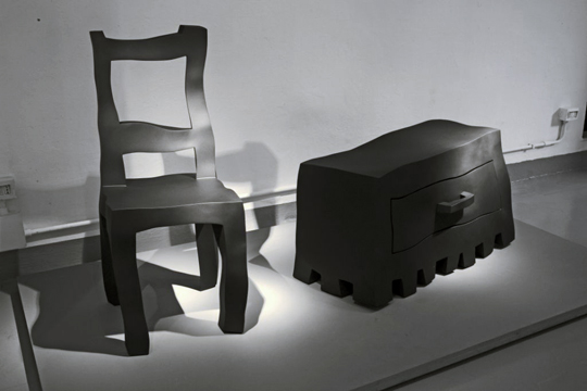 Maarten Baas Installation - Galleria Rossana Orlandi