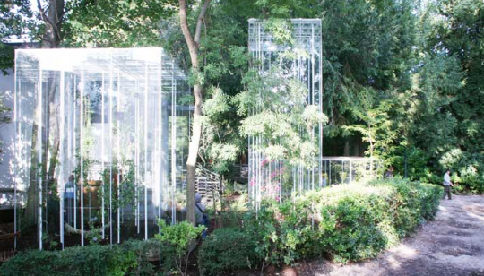 Junya Ishigami: Exterior of Japanese Pavilion, Venice Biennale of Architecture, 2008