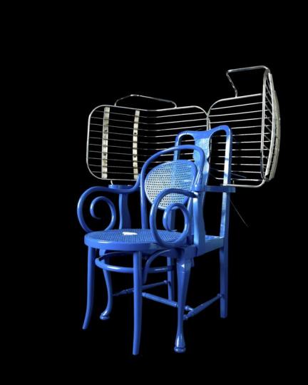 Custom Made Chair by Karen Ryan presented by the Rabih Hage Gallery