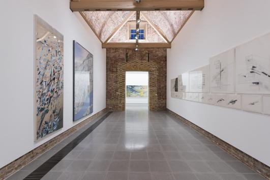 Zaha Hadid, Installation view, Serpentine Sackler Gallery, London (8 December 2016 – 12 February 2017)