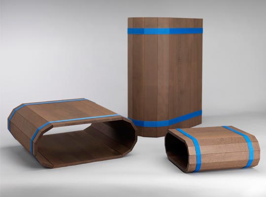 Barrels by Adrien Rovero, 2008. Courtesy Gallery Libby Sellers