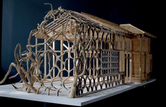 Aromatic fabrication by Hung pin Hsueh - photo by José van Riele