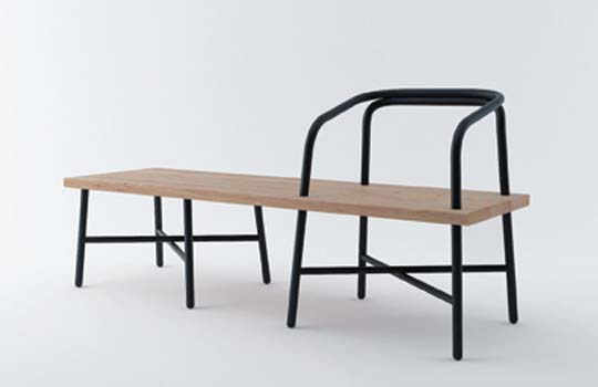 Bench Table Chair by Sam Hecht - Established & Sons - Mint Tells Tales