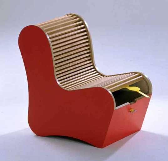 Tambour Chair by Simon Maidment