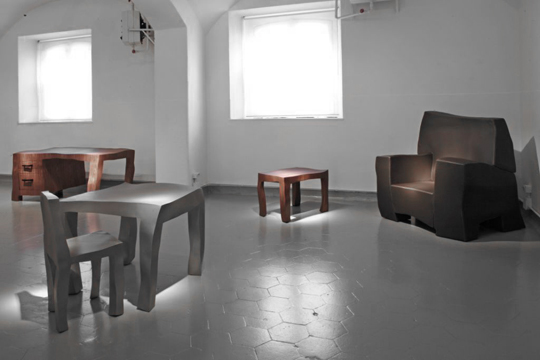 Maarten Baas Installation - Galleria Rossana Orlandi