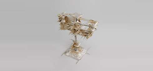 Shine, Geoffrey Mann, 2010, Bronze and Silver-Plate. Photo: Nick Moss