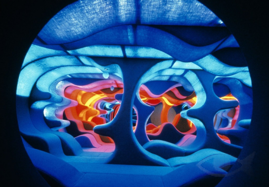 'phantasy landscape' visiona 2, by verner panton