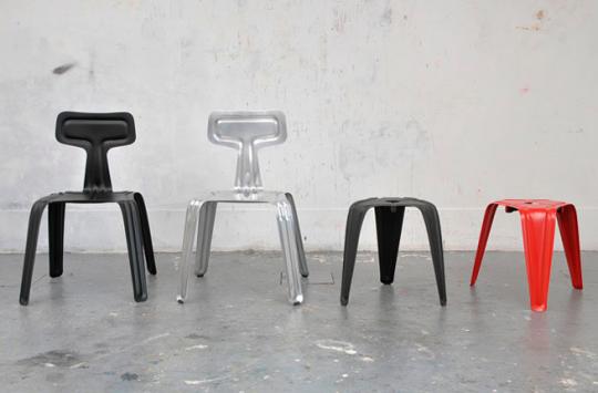 Pressed Chair by Harry Thaler