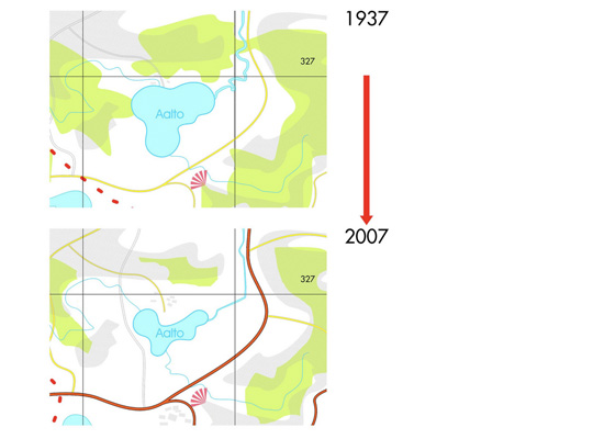 Map for Droog Aalto by Jan Ctvrtnik 2008